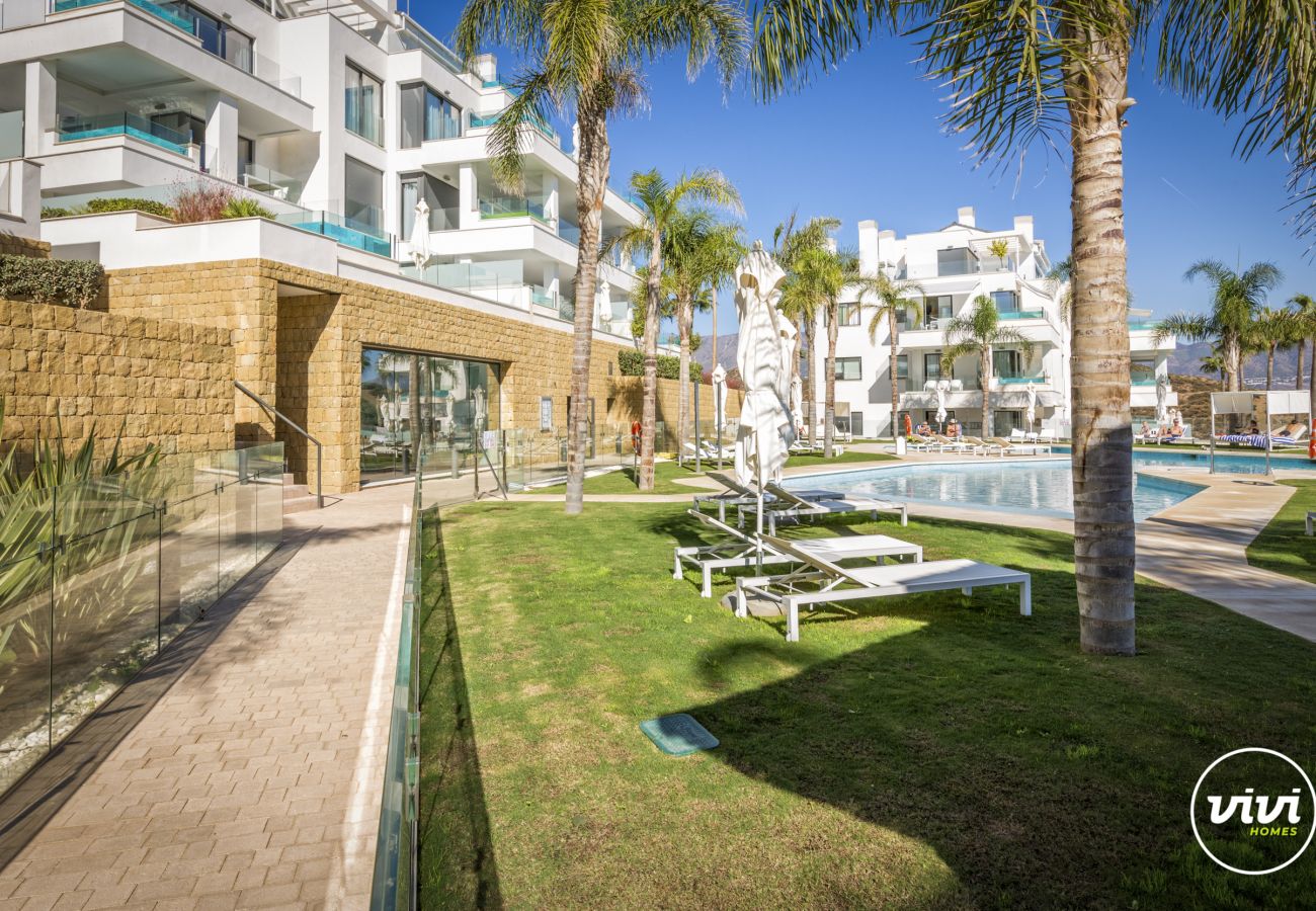 Apartamento en Mijas Costa - Olivera | Apartamento con piscina privada en Mijas