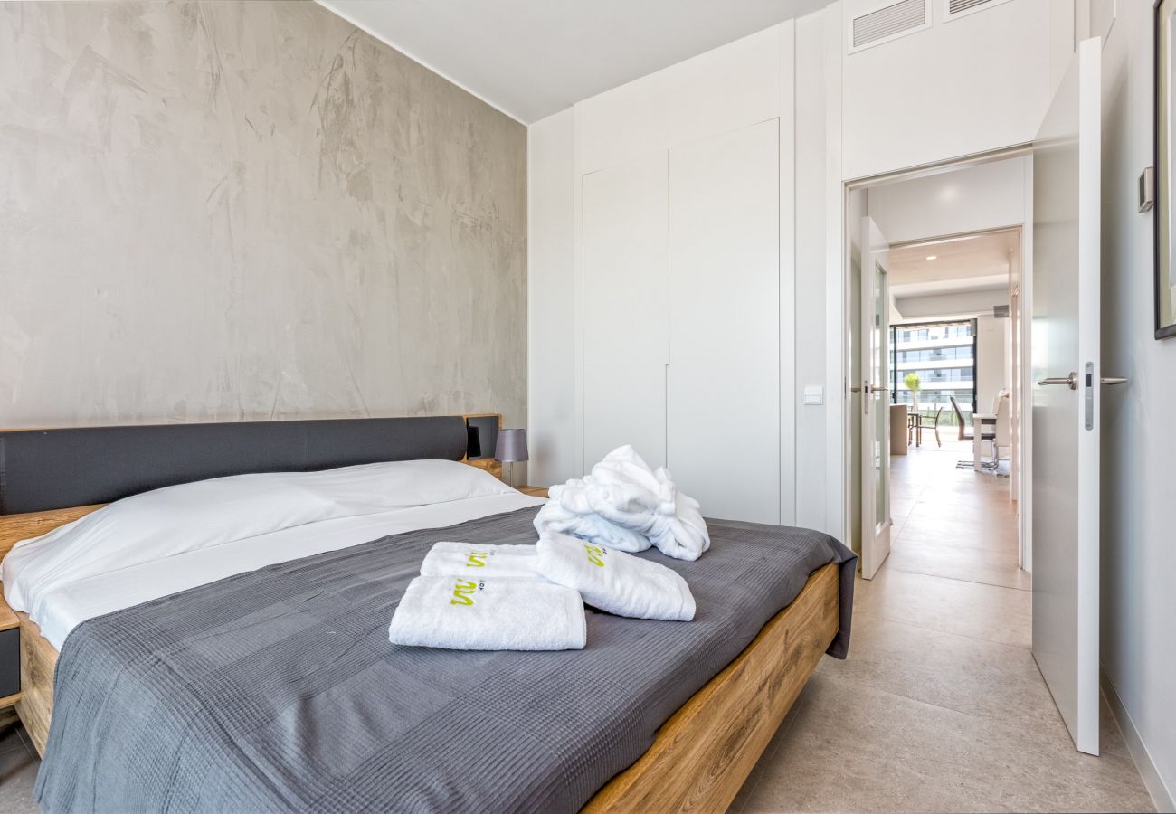 España Costa del Sol Torremolinos apartamento de vacaciones Oceana dormitorio interior de lujo