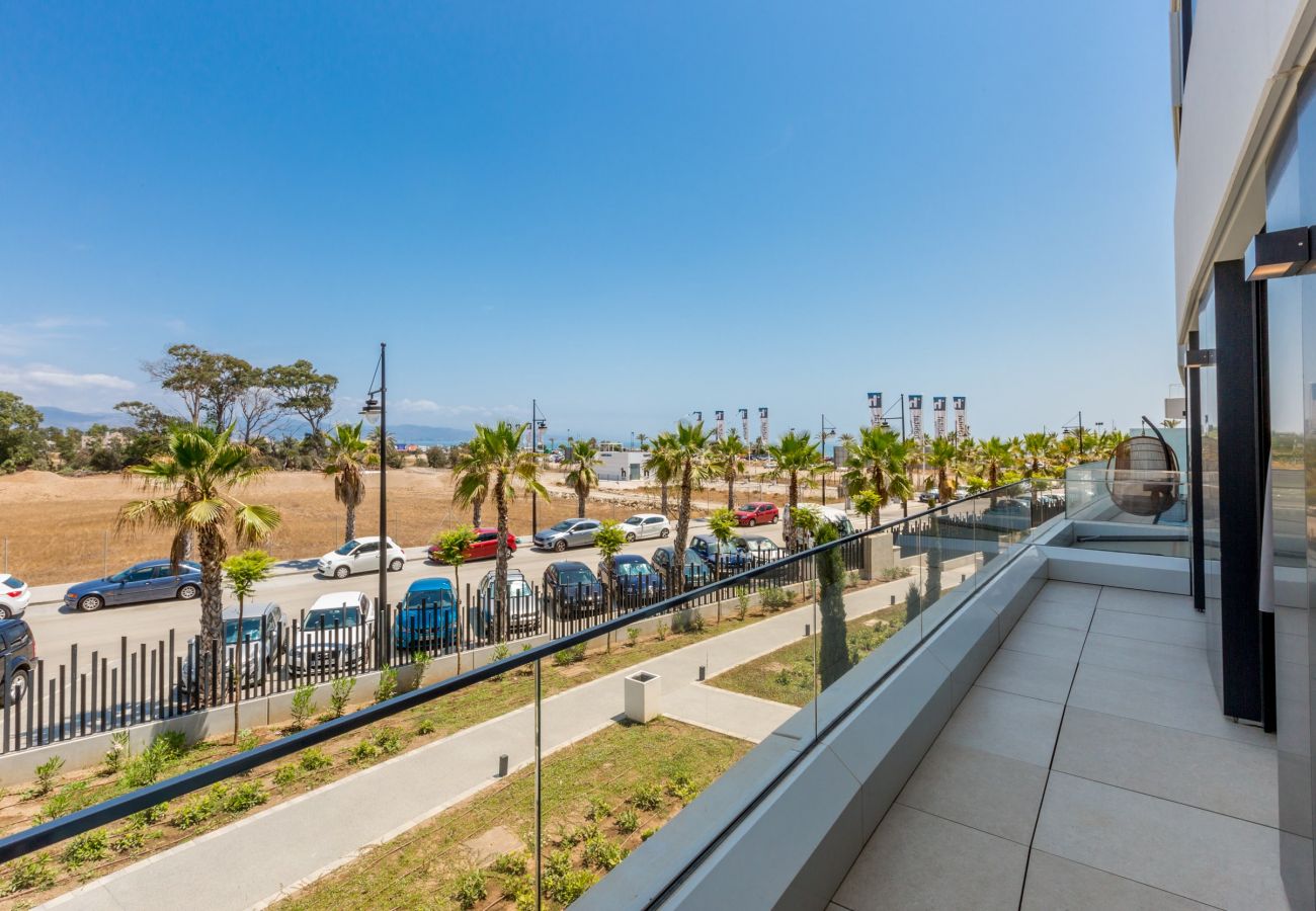 España Costa del Sol Torremolinos casa de vacaciones Oceana balcón vista al mar playa