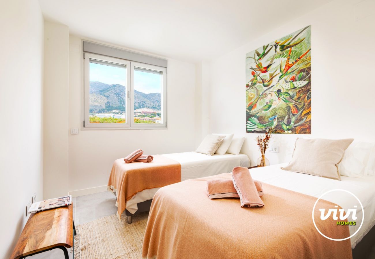 Apartamento en Fuengirola - Ellena - Spa | Gimnasio | Maravillosas vistas
