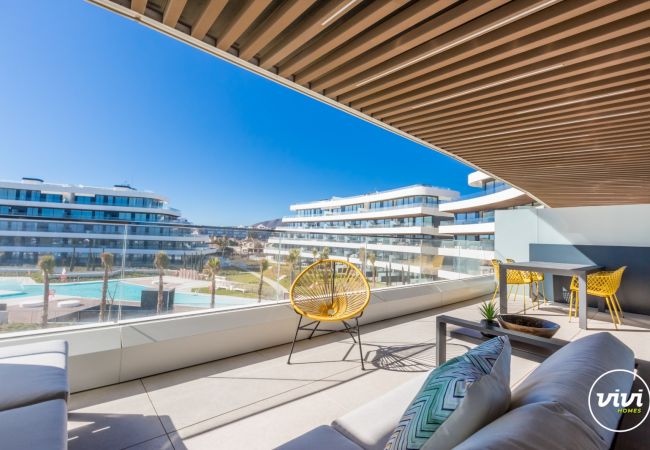 Apartamento en Torremolinos - Bambu - Vista al mar | Playa | Piscina Climatizada 