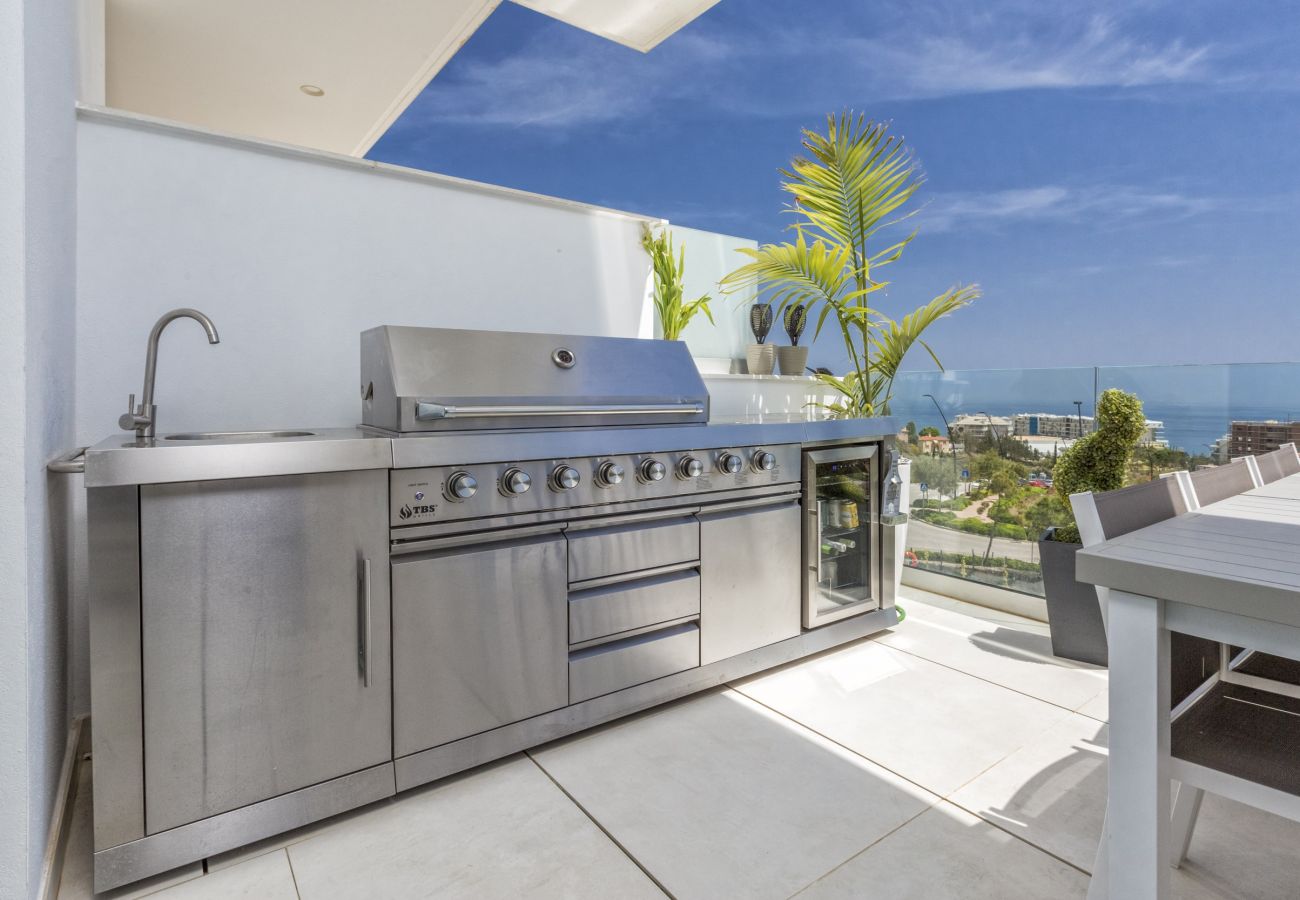 Apartamento en Fuengirola - Ivy - Cocina al aire libre | Bonita vista | Moderno