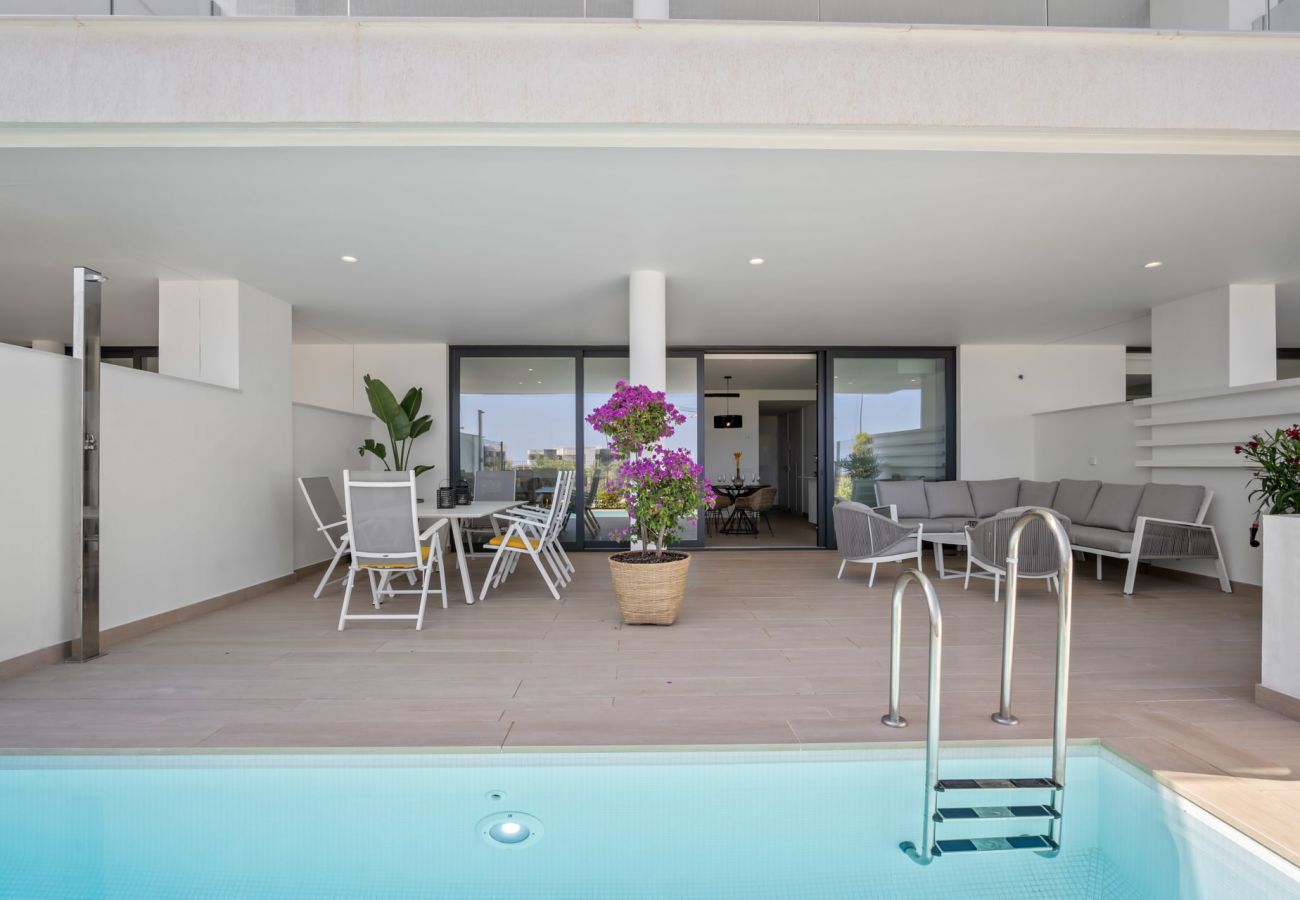 Apartamento en Fuengirola - Levi - Piscina privada | Barbacoa | Vista al mar