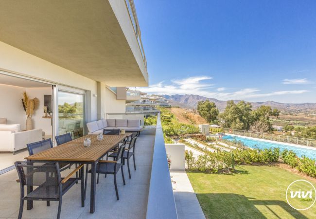 Apartamento en La Cala de Mijas - Lila - Piscina | Golf | Barbacoa | Vista