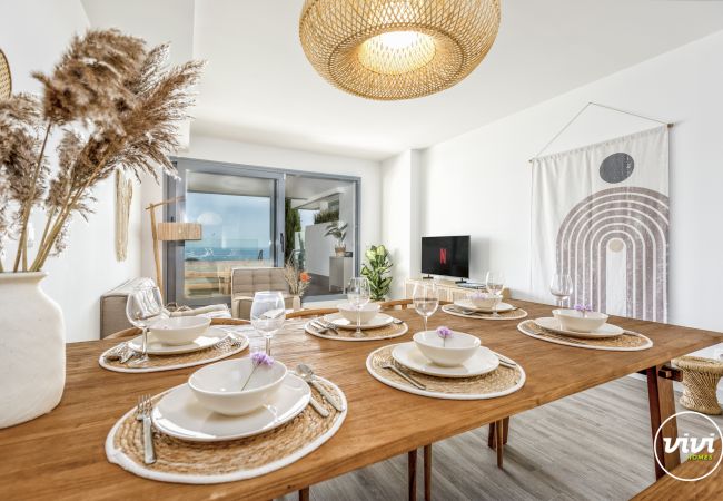 Apartamento en Marbella - Casa Ferli - Vista al mar y al golf | Jardín