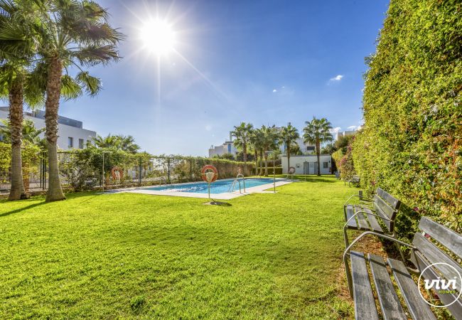 Apartamento en Marbella - Casa Ferli - Vista al mar y al golf | Jardín