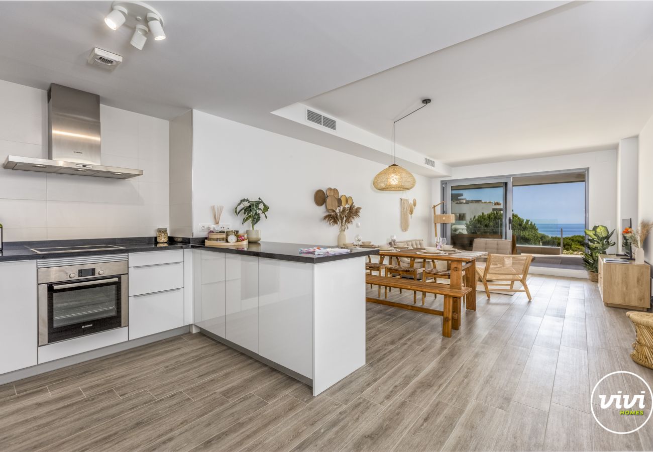 Apartamento en Marbella - Casa Ferli - Golf | Vista al mar y al golf | Terraza soleada