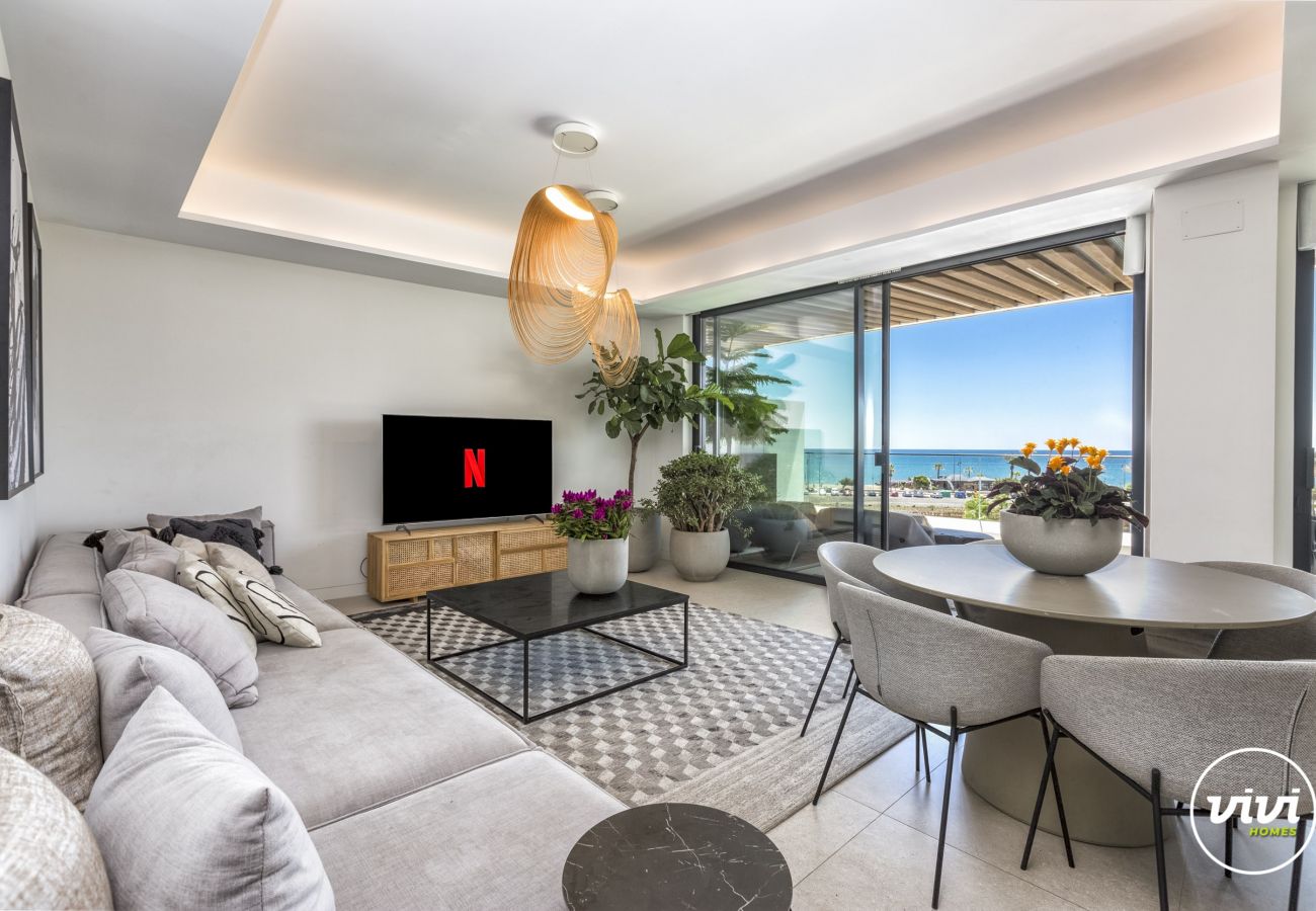 Apartamento en Torremolinos - Da Vinci - Piscina | Primera Linea Playa