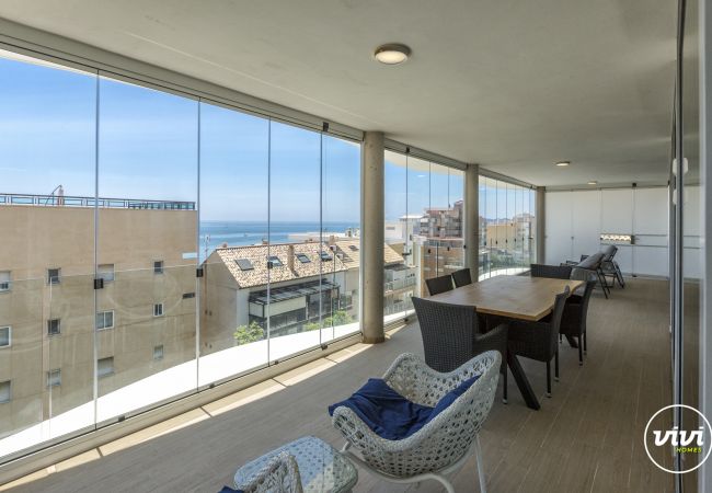 Apartamento en Fuengirola - Azul | Vista al mar | Moderno | Lujo 