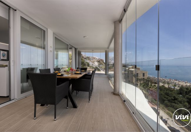 Apartamento en Fuengirola - Azul | Apartamento  con piscina roja en Fuengirola Apartamento en Fuengirola - Azul | Apartamento  con piscina roja en Fuengirola