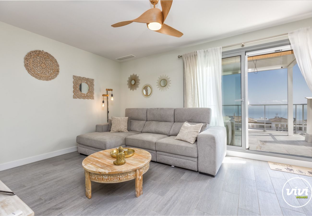 Apartamento en Benalmádena - Vera - Ático | Vista al Mar | Gimnasio