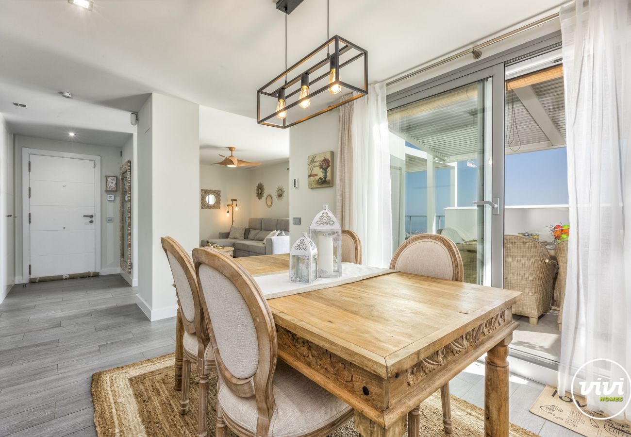 Apartamento en Benalmádena - Vera - Ático | Vista al Mar | Gimnasio