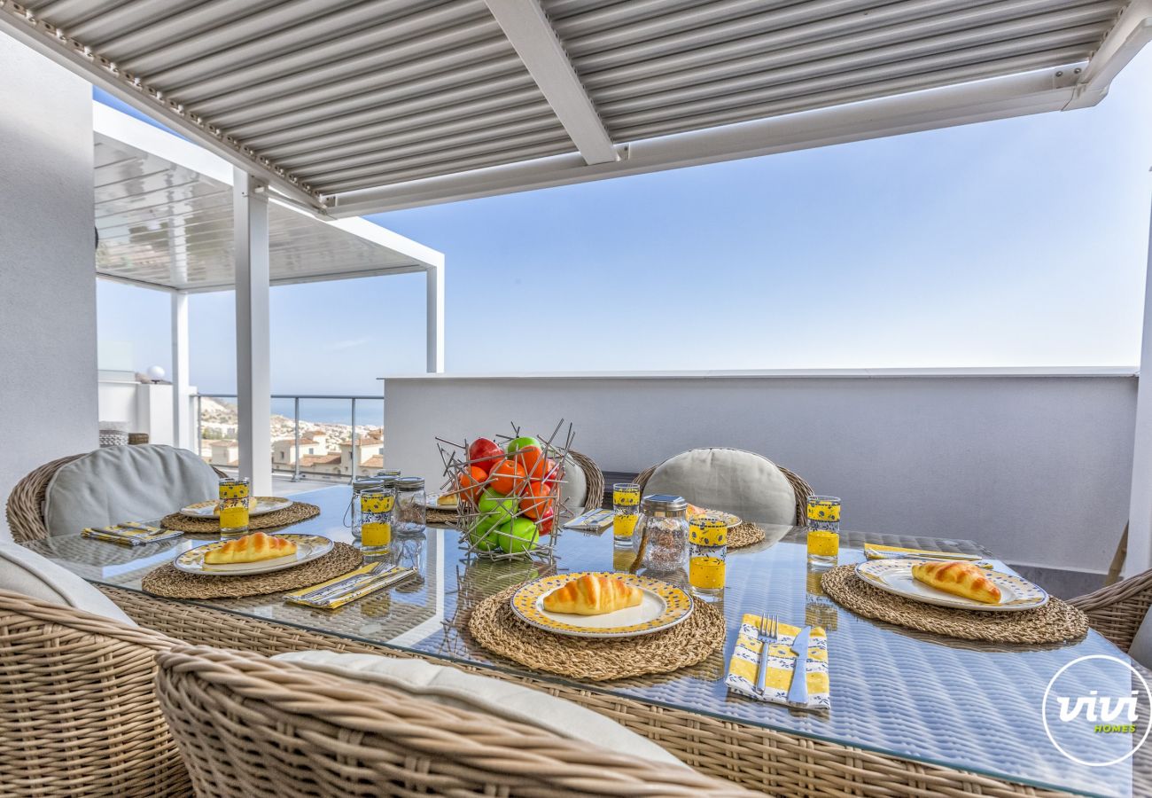 Apartamento en Benalmádena - Vera - Ático | Vista al Mar | Gimnasio