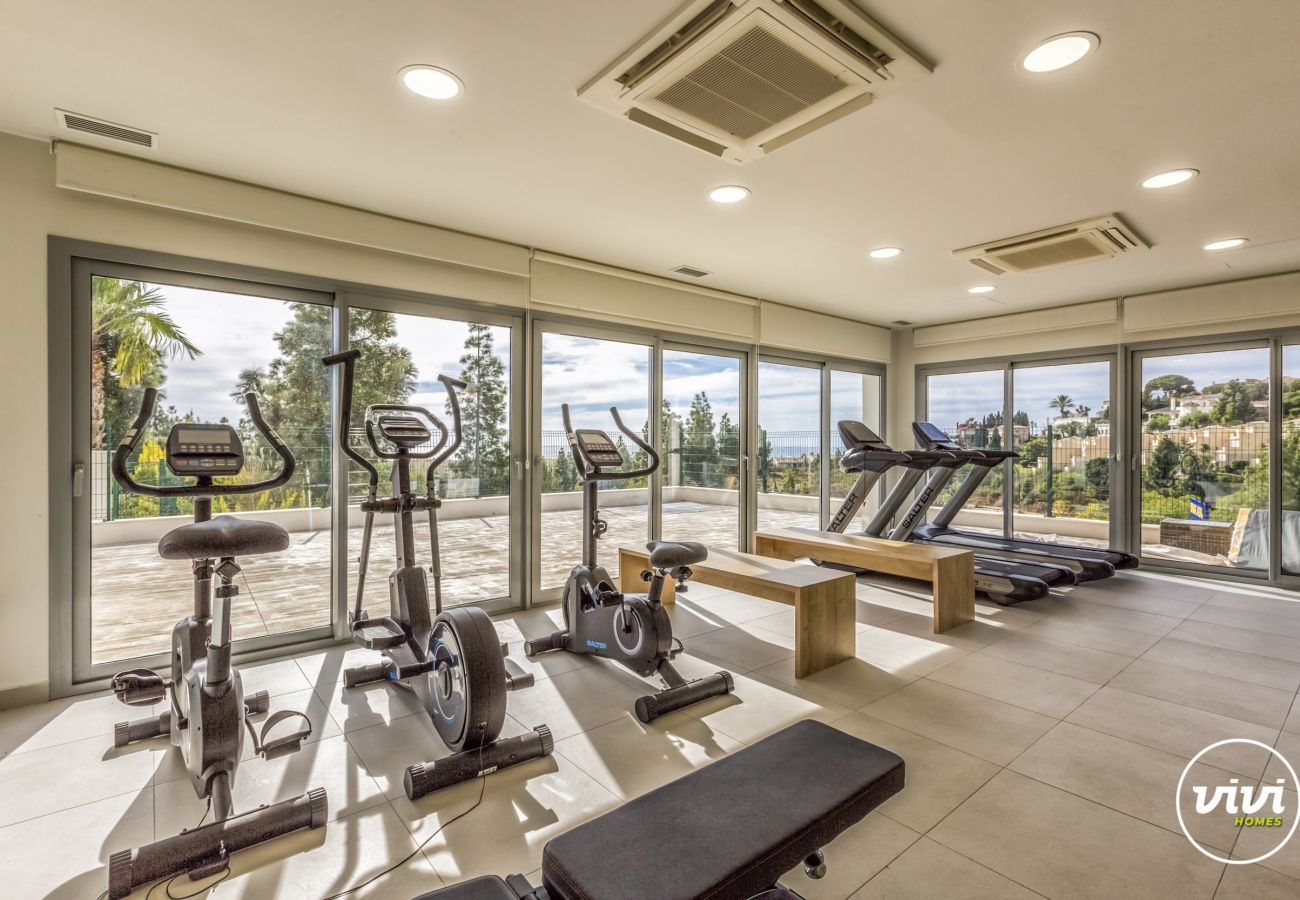 Apartamento en Mijas Costa - Heles - Naturaleza | Moderno | Gym