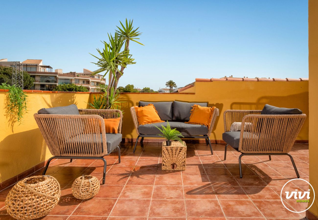 Apartamento en Mijas Costa - Girasol | Apartamento con piscina en Mijas Costa