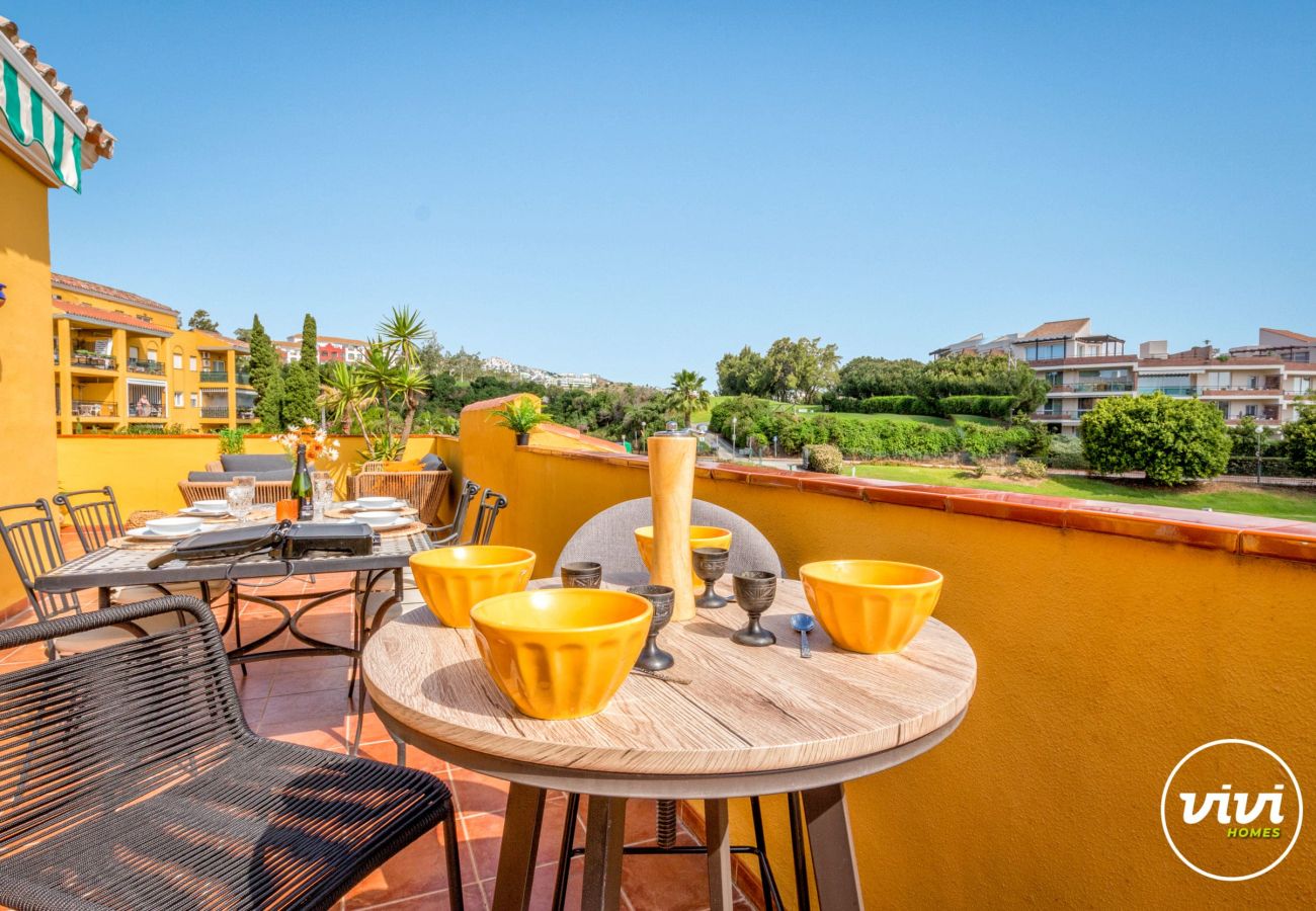 Apartamento en Mijas Costa - Girasol | Apartamento con piscina en Mijas Costa