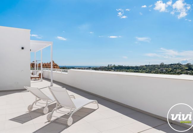 Apartamento en Estepona - Penthouse Feliz | con piscina en Estepona Apartamento en Estepona - Penthouse Feliz | con piscina en Estepona