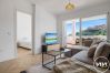 Apartamento en Mijas Costa - Rosa | Vistas al mar - piscina - terraza
