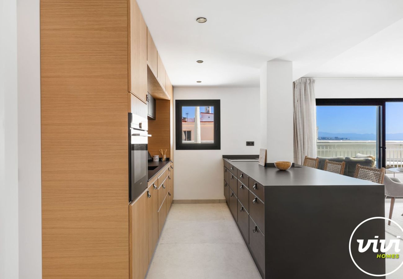 Apartamento en Fuengirola - Las Cuevas | Apartamento en primera línea de playa en Fuengirola