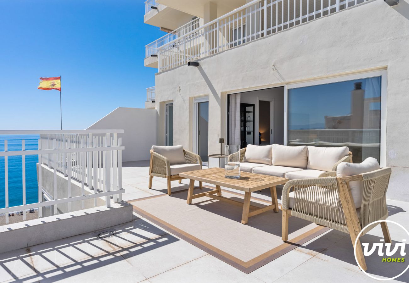 Apartamento en Fuengirola - Las Cuevas | Apartamento en primera línea de playa en Fuengirola