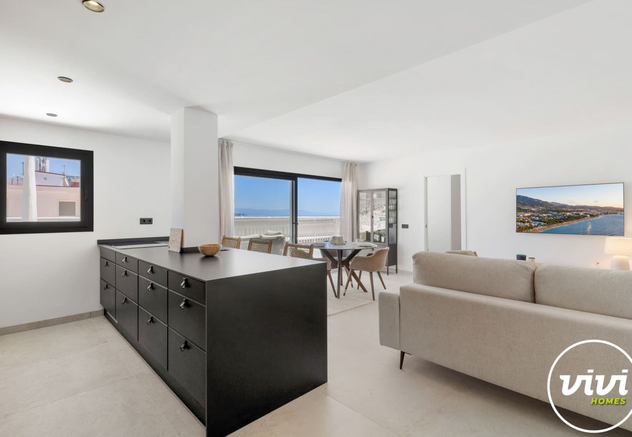 Apartamento en Fuengirola - Las Cuevas | Apartamento en primera línea de playa en Fuengirola