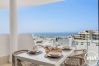 Apartamento en Fuengirola - Mimosa | Vistas al mar - terraza 