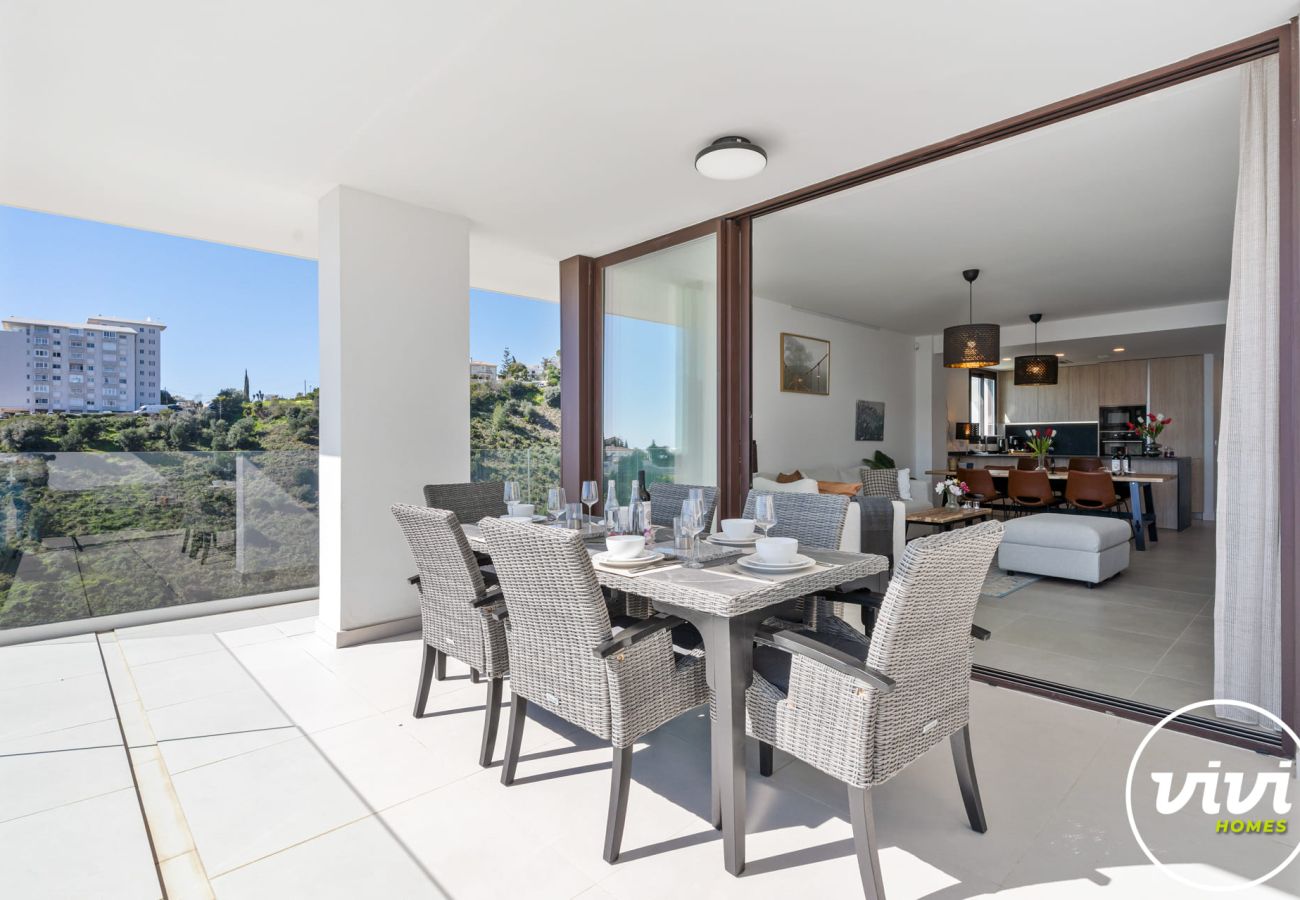 Apartamento en Fuengirola - Regalo | vista al mar - terraza - piscina