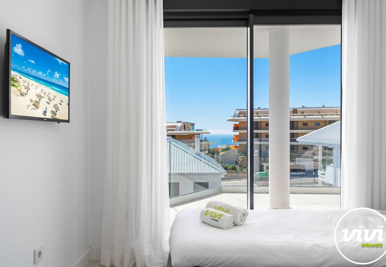 Apartamento en Fuengirola - Lana | Vistas al mar - terraza - piscina
