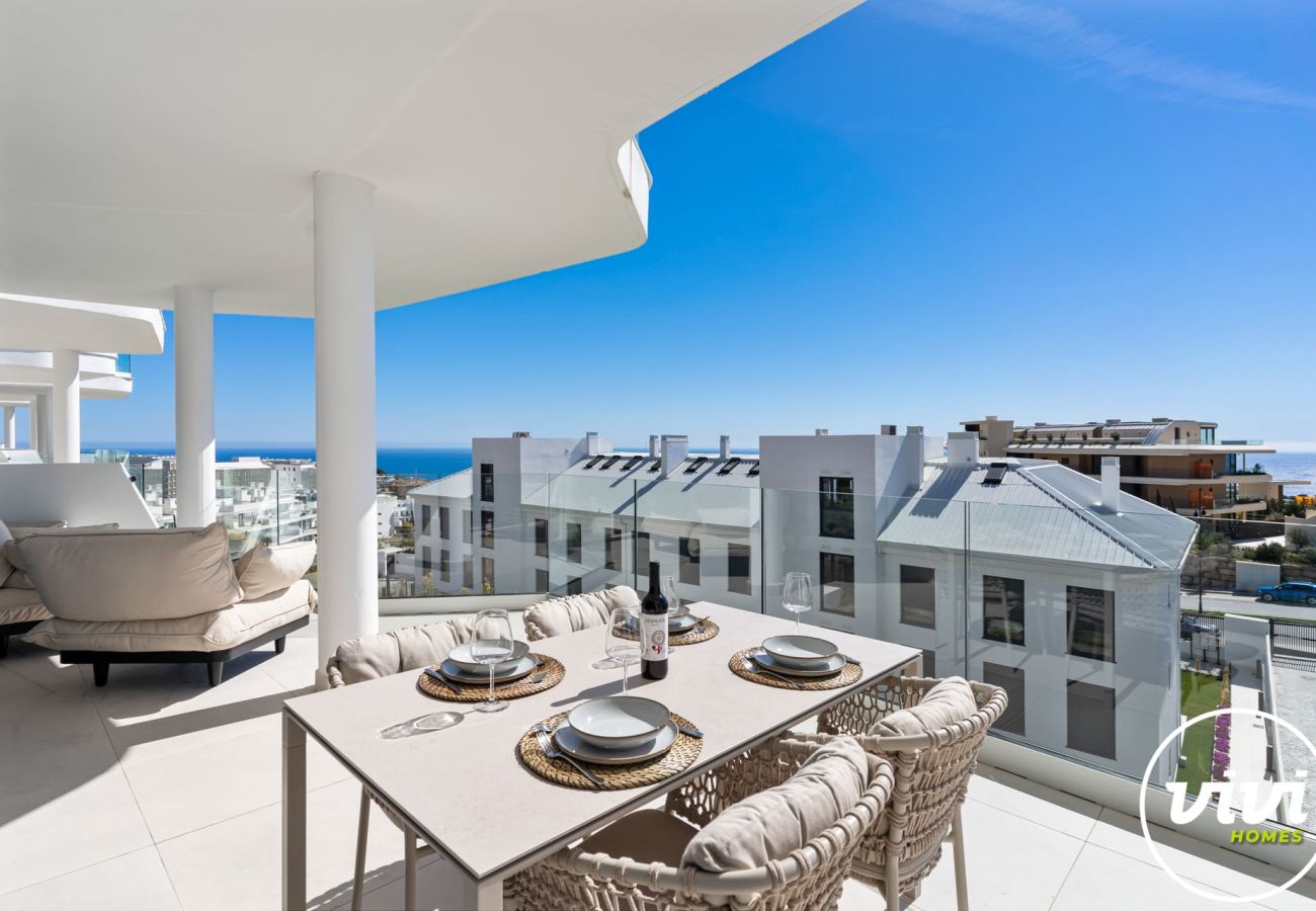 Apartamento en Fuengirola - Lana | Vistas al mar - terraza - piscina