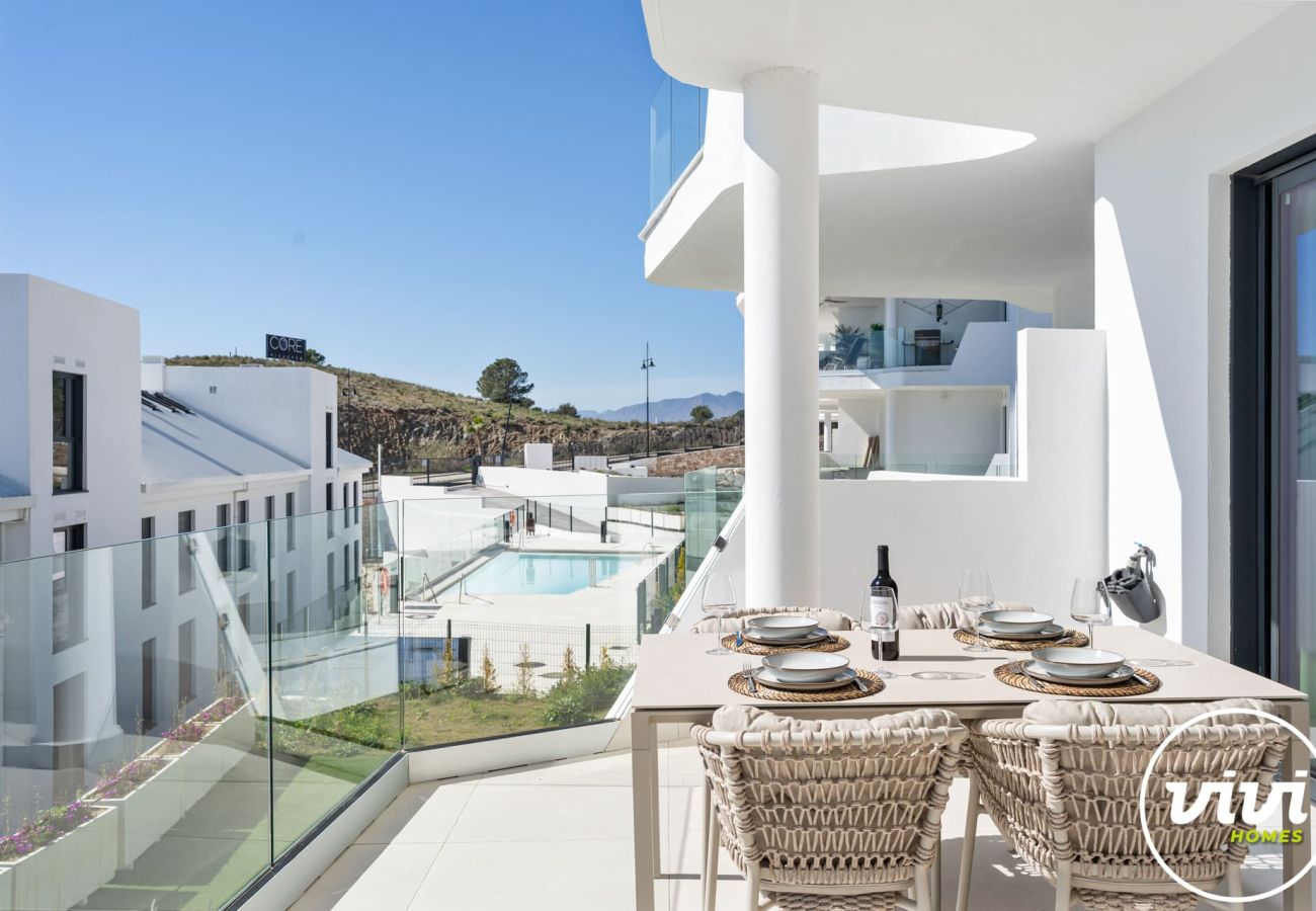Apartamento en Fuengirola - Lana | Vistas al mar - terraza - piscina
