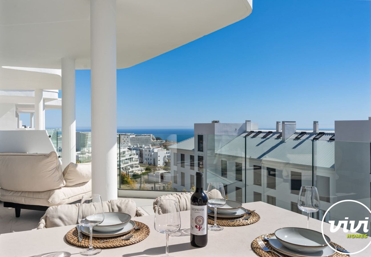 Apartamento en Fuengirola - Lana | Vistas al mar - terraza - piscina