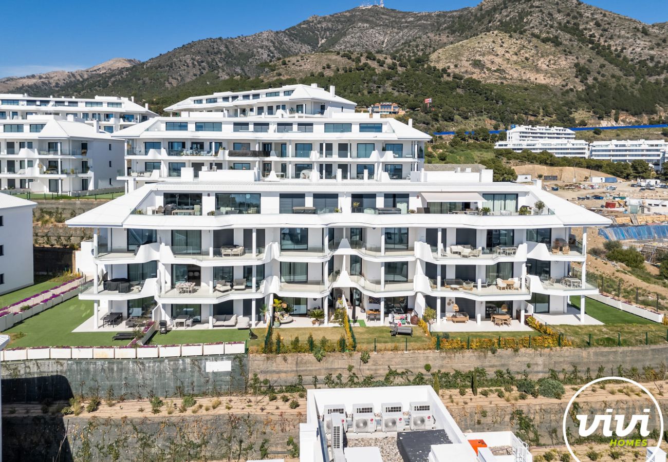 Apartamento en Fuengirola - Lana | Vistas al mar - terraza - piscina