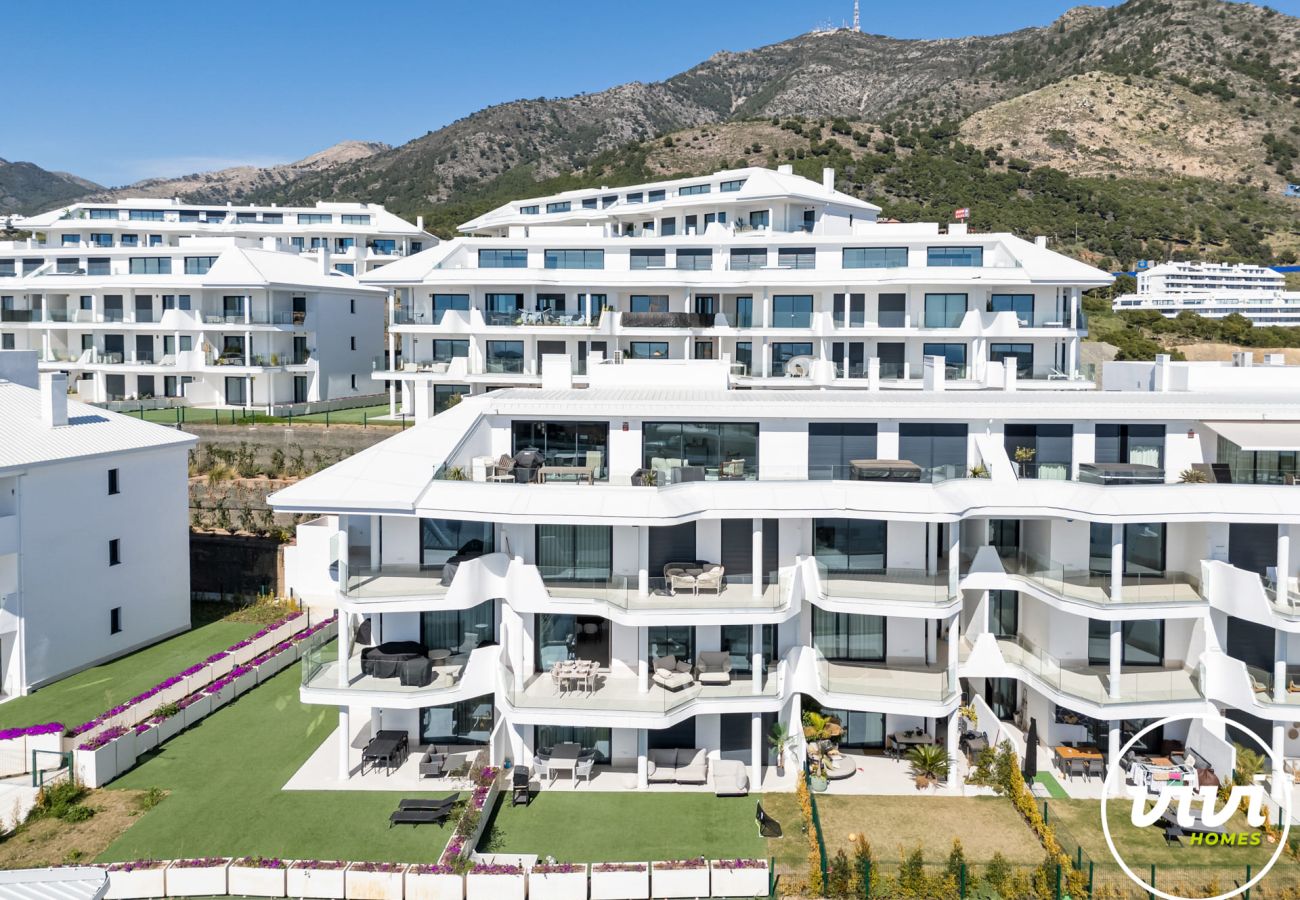 Apartamento en Fuengirola - Lana | Vistas al mar - terraza - piscina