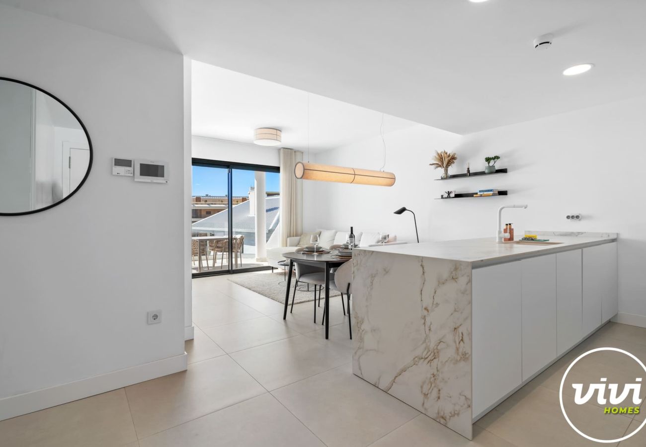 Apartamento en Fuengirola - Lana | Vistas al mar - terraza - piscina