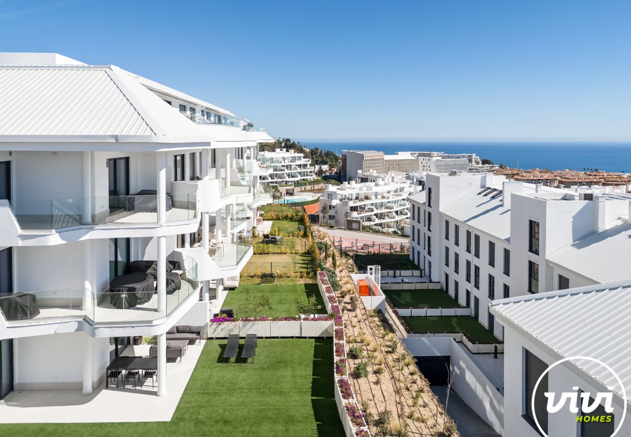Apartamento en Fuengirola - Lana | Vistas al mar - terraza - piscina