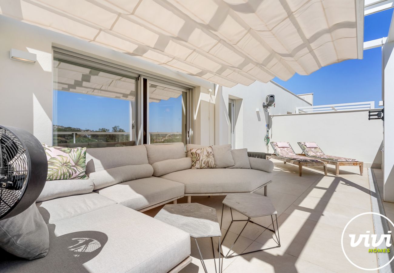 Apartamento en La Cala de Mijas - The Don | Terraza - Vistas - Piscina