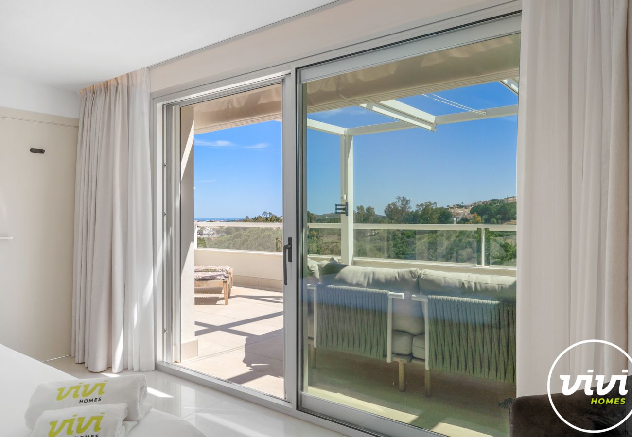 Apartamento en La Cala de Mijas - The Don | Terraza - Vistas - Piscina