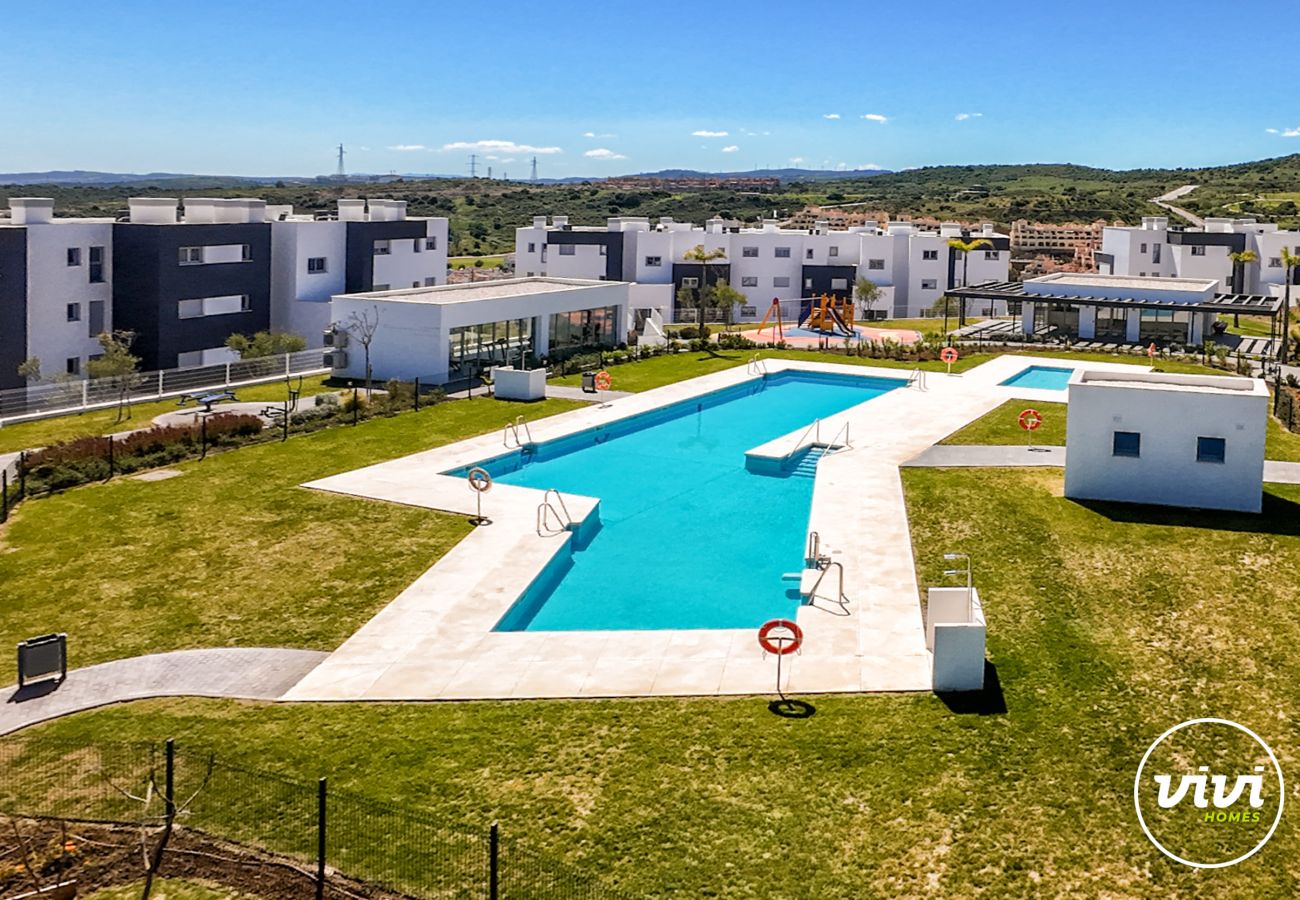 Apartamento en Estepona - Valle Romano | Piscina - terraza - gimnasio