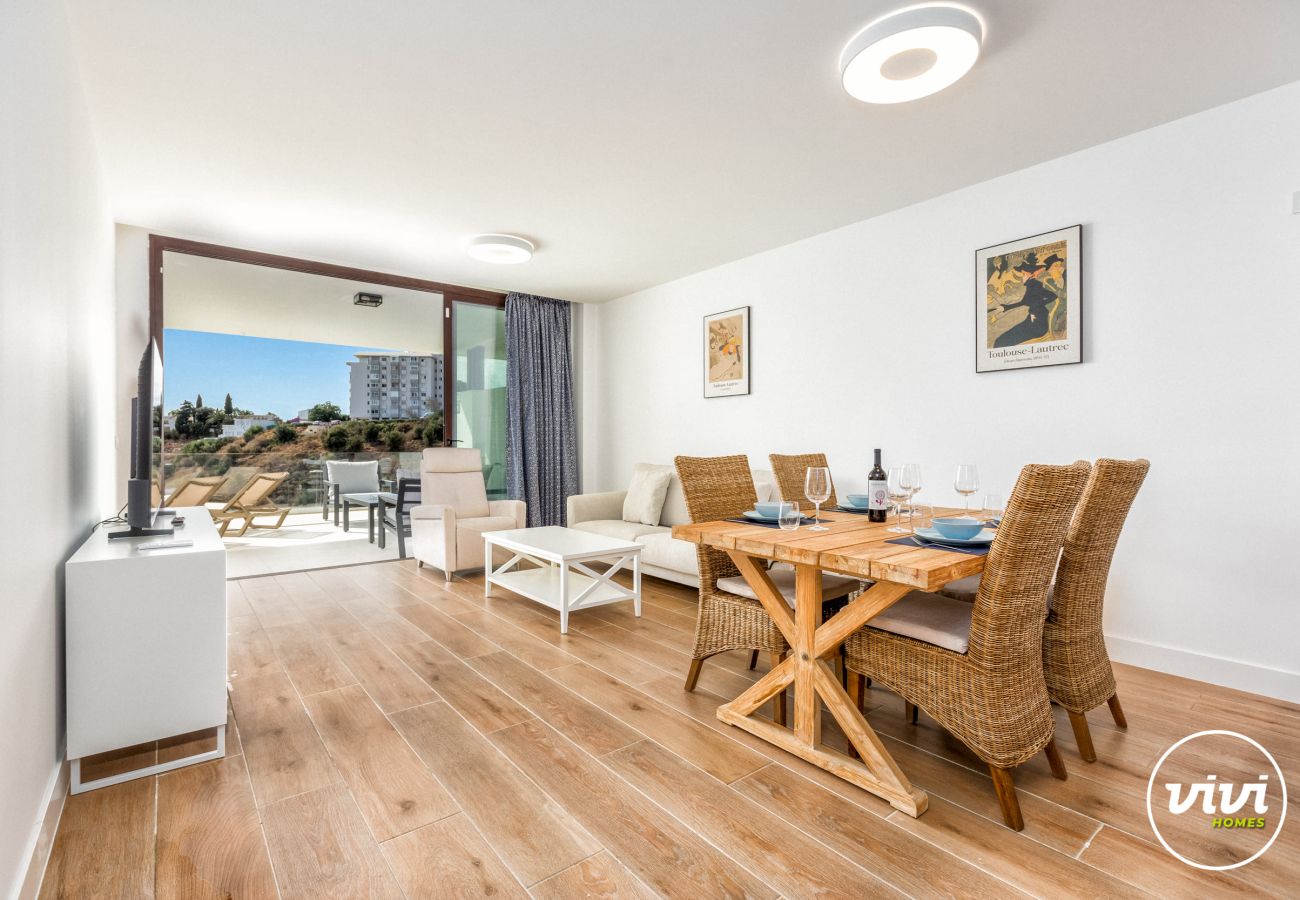 Apartamento en Fuengirola - Sole Mio - Vistas al mar - Terraza - Piscina