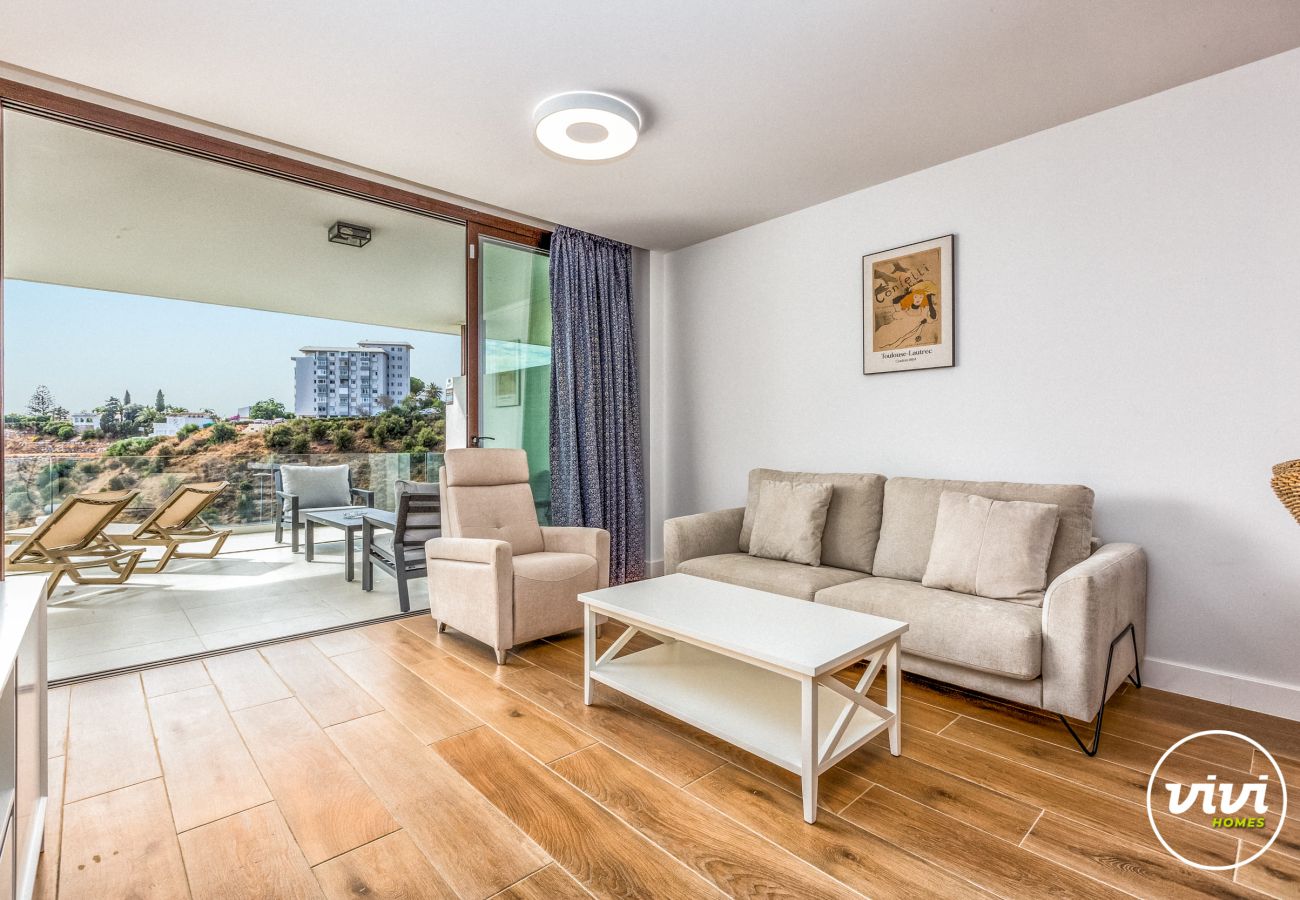 Apartamento en Fuengirola - Sole Mio - Vistas al mar - Terraza - Piscina