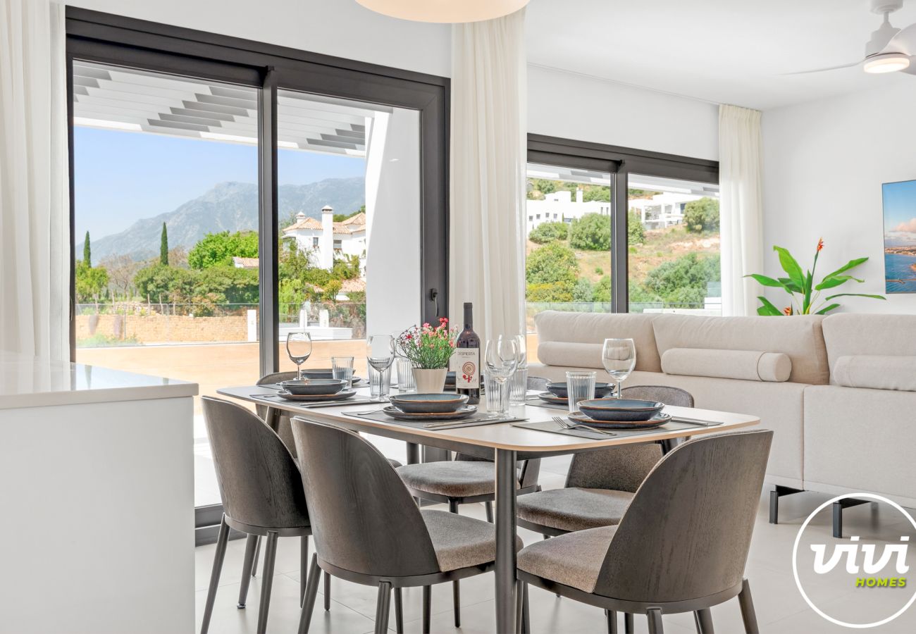 Apartamento en Marbella - The Essence | Vistas al mar - Piscina - Gimnasio - Terraza