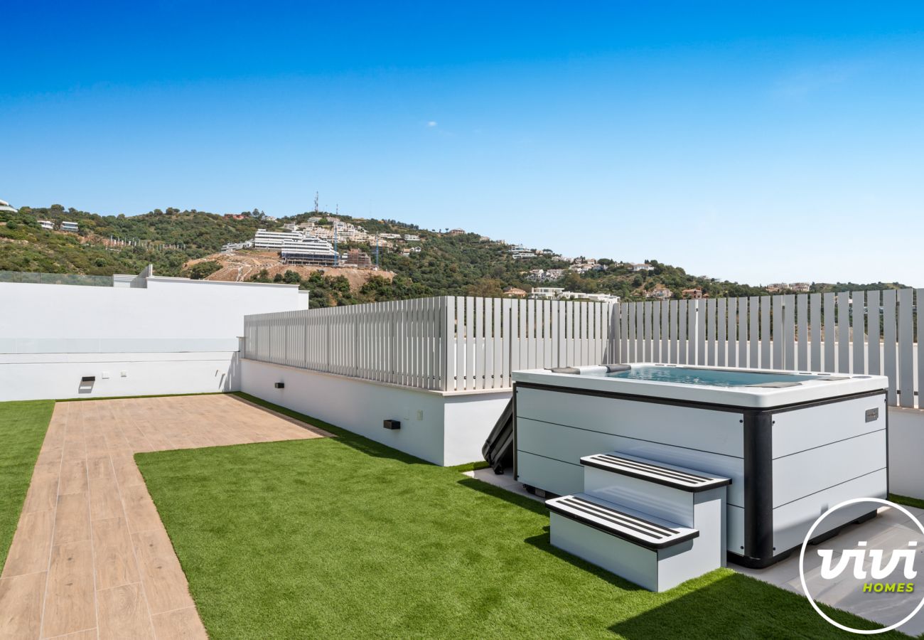 Apartamento en Marbella - The Essence | Vistas al mar - Piscina - Gimnasio - Terraza