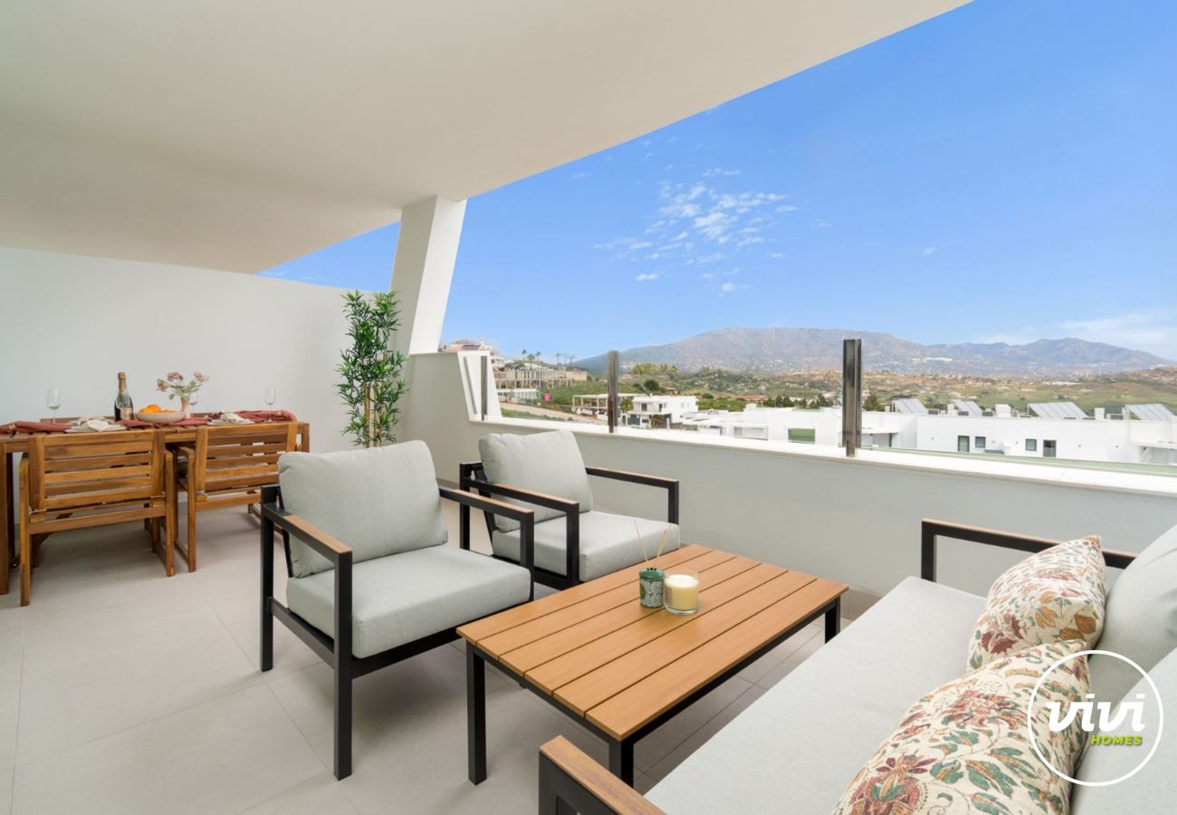 Apartamento en Mijas - Casa Banzu | Piscina - Terraza - Gimnasio