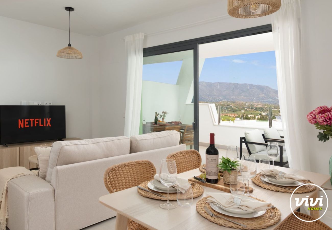 Apartamento en Mijas - Casa Banzu | Piscina - Terraza - Gimnasio