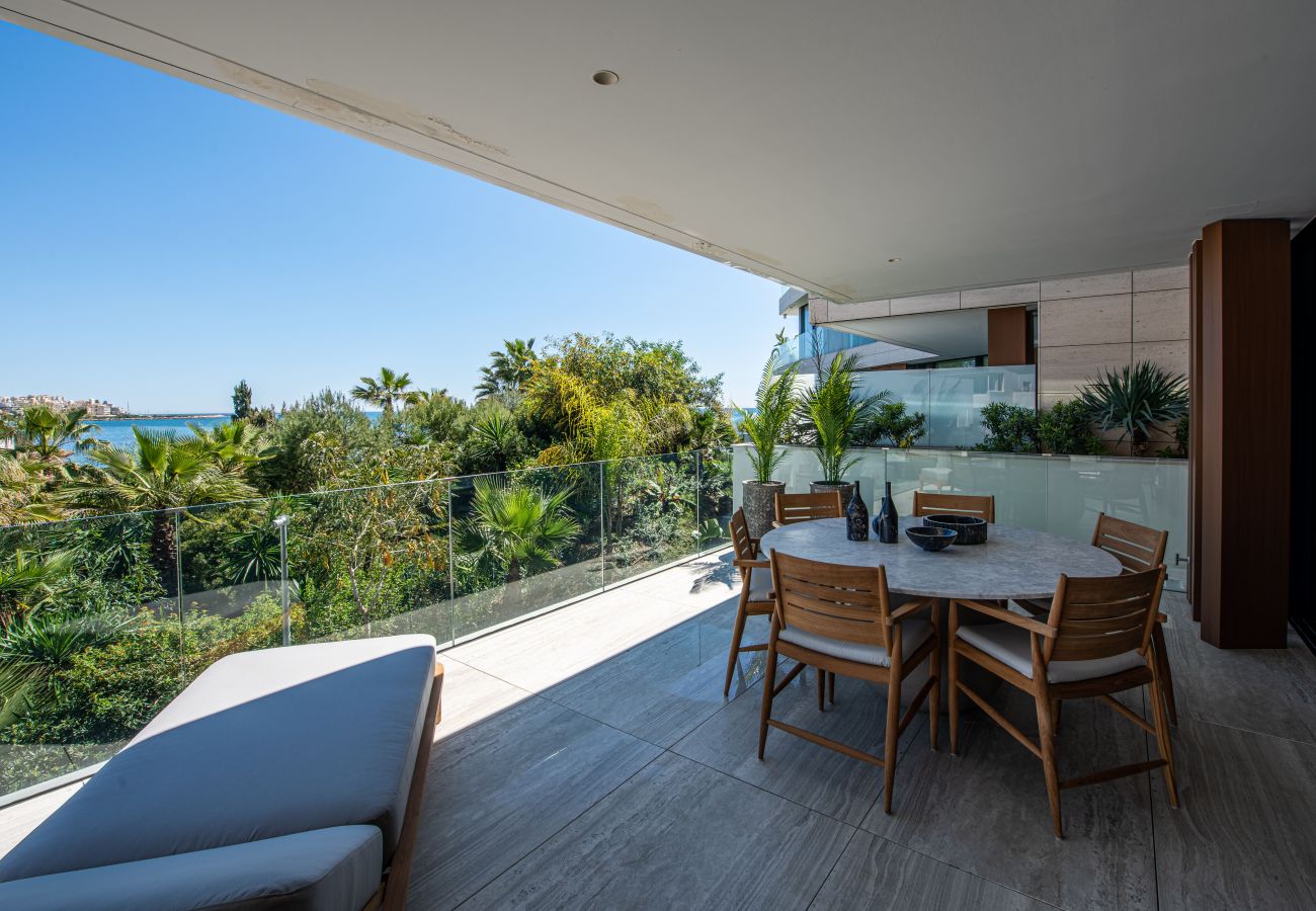 Apartamento en Estepona - Ocean Pearl | Vistas al mar - Piscina - Terraza
