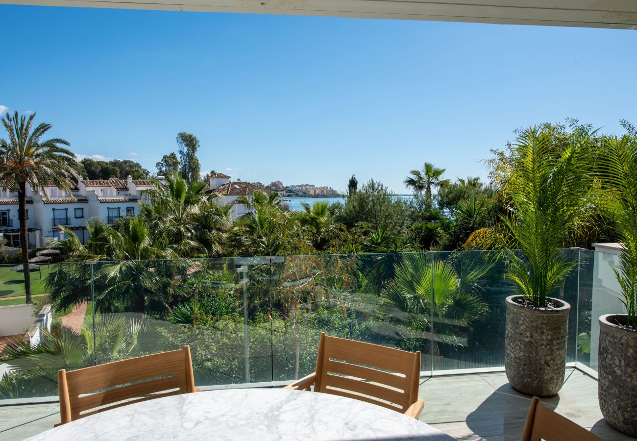 Apartamento en Estepona - Ocean Pearl | Vistas al mar - Piscina - Terraza