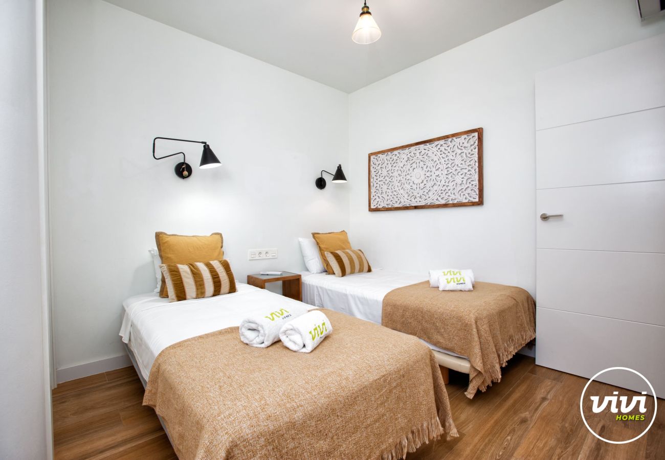Apartamento en Benalmádena - Brisa del Mar| Vistas al mar - Piscina - Primera línea de playa - Terraza