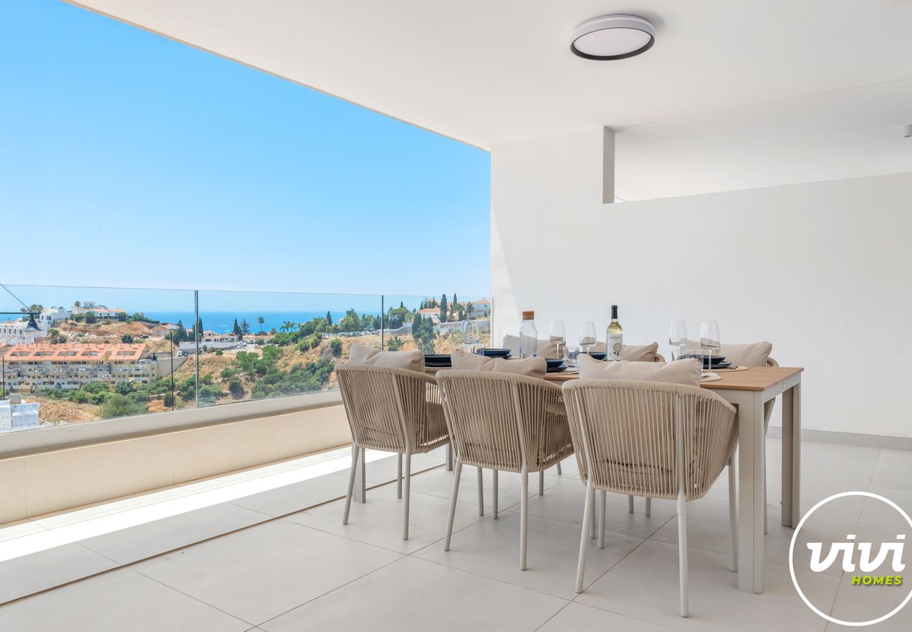 Apartamento en Fuengirola - Casa de Daisy | Piscina - Terraza - Vistas al Mar