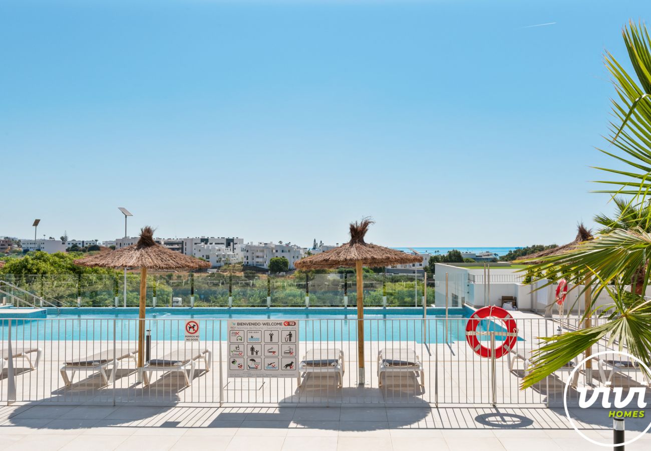 Apartamento en Estepona - Casa Solara |  Piscina - Gimnasio - Terraza
