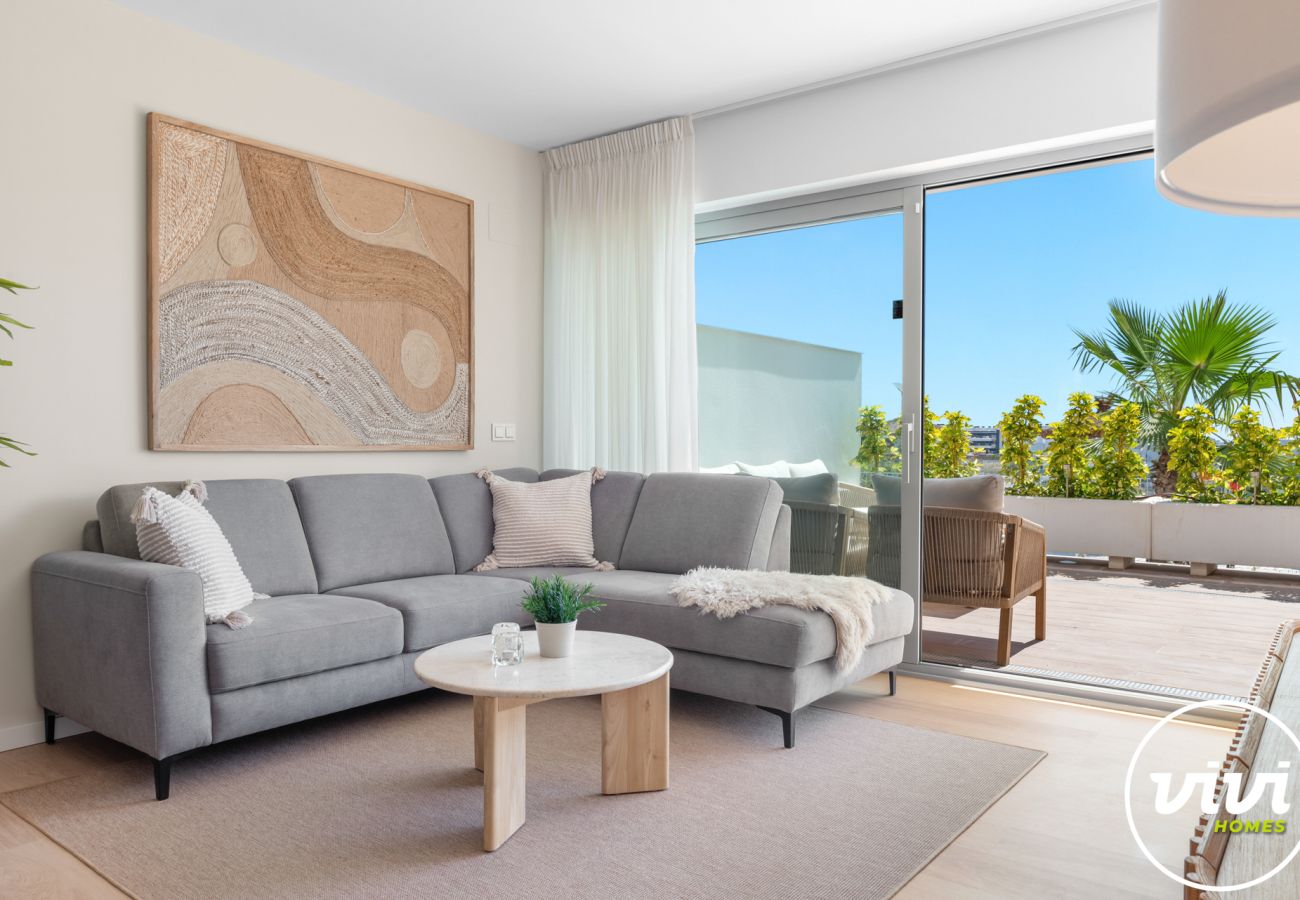 Apartamento en Estepona - Casa Solara |  Piscina - Gimnasio - Terraza
